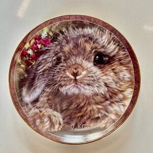 "Munchkin" by Vivi Crandall 5th issue in the Bunny Tales by Bradford Exchange